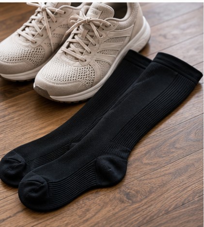 Compression sock drawer context